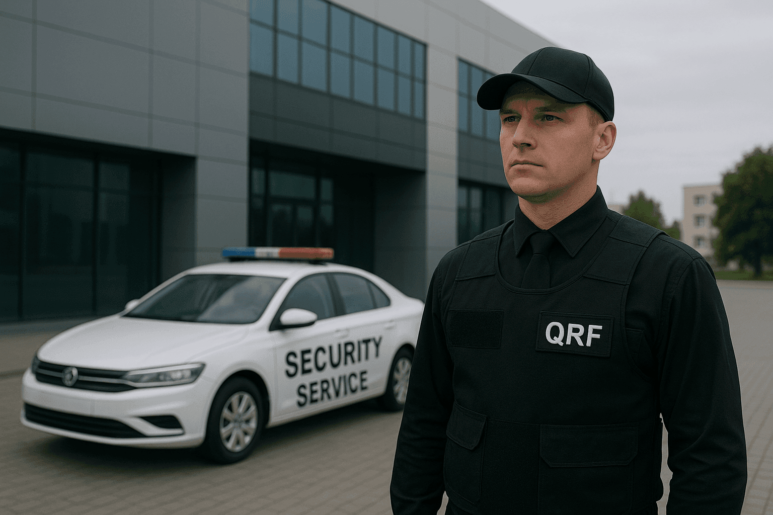 Security team in action